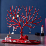Deer Jewelry Display Stand Earrings Necklace Ring Tree Storage Racks