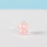 10pcs Glow Mushroom Charms for Jewelry Making Noctilucent Pendant