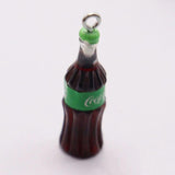 10Pcs 3D Drink Bottle Resin Charms for Jewelry Making DIY Bulk