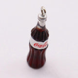 10Pcs 3D Drink Bottle Resin Charms for Jewelry Making DIY Bulk