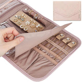 Travel Jewelry Organizer Portable Roll Foldable Case