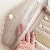 Travel Jewelry Organizer Portable Roll Foldable Case