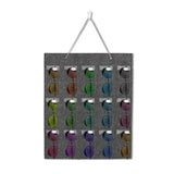 Sunglasses Organizer Wall Pocket Eyeglasses Holder 15 Slots Display