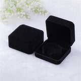 Velvet Bracelet Box Necklace Jewelry Storage Bangle Case Engagement Wedding