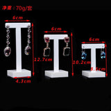 3 Acrylic Earrings Display Holder Jewelry T Shape Showcase