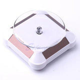 Solar 360 Rotating Turntable Jewelry Watch Ring Phone Display Stand