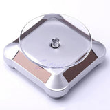 Solar 360 Rotating Turntable Jewelry Watch Ring Phone Display Stand