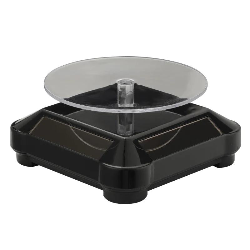 Solar Rotating Turntable 360 Showcase Stand Display 4 Colors