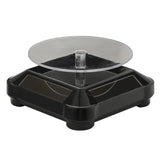 Solar Rotating Turntable 360 Showcase Stand Display 4 Colors