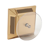 Solar Rotating Turntable 360 Showcase Stand Display 4 Colors