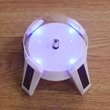 Solar Rotating Turntable 360 Showcase Stand Display 4 Colors
