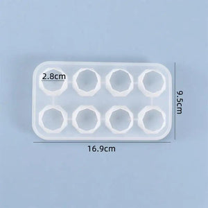 Diamond Shape Resin Mold for Epoxy Pendant Craft