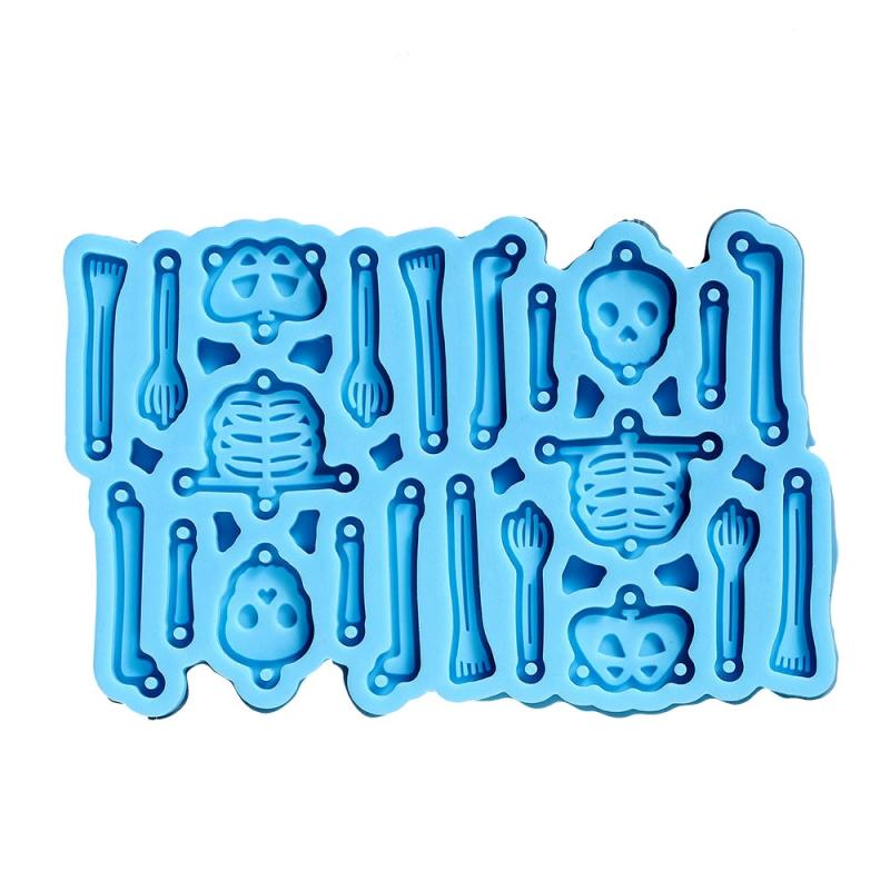 Halloween Skeleton Silicone Mold for DIY Resin Crafts