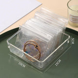 Jewelry Book Storage Organizer Folder Box Anti-oxidation