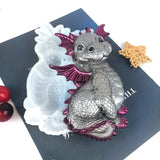 3D Flying Dragon Snake Silicone Mold DIY Crafts Tool