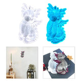3D Flying Dragon Snake Silicone Mold DIY Crafts Tool
