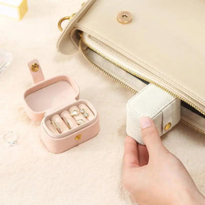 Waterproof Ring Holder Box Mini Proposal Ring Display Box