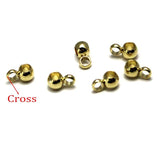 20PCS Stainless Steel Spacer Beads Pendant Charms for DIY Jewelry Mak