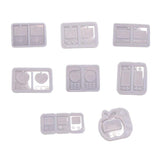 Media Player Shape Pendant Resin Mold for DIY Craft