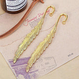 10pcs Feather Bookmark Pendant Charms DIY Accessories