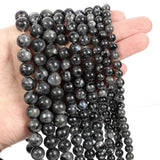 Labradorite Round Loose Beads for Jewelry Making Gemstones DIY Bracelet