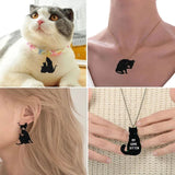 Cat Shape Keychain Silicone Mold for Epoxy Resin Casting