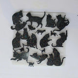 Cat Shape Keychain Silicone Mold for Epoxy Resin Casting