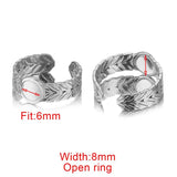 4pcs Stainless Steel Open Resin Ring Base Settings Flat Blank Oval Tray