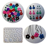 Flower Epoxy Casting Mold for DIY Jewelry Pendant