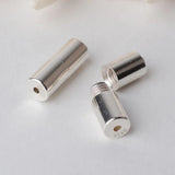 925 Sterling Silver Thread Clasp for Necklace/Bracelet DIY Jewelry Components