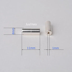 925 Sterling Silver Thread Clasp for Necklace/Bracelet DIY Jewelry Components