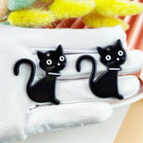10pcs Cat Acrylic Charms Jewelry Making DIY Animals
