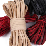 5m Flat Leather Cord Strip Ribbon for Bracelets