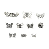 Vintage Butterfly Metal Beads Charms for DIY Jewelry Making