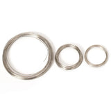 100 Loops Wire Memory Beading Steel Wire Loop Circle 55/60/115mm
