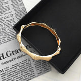 Bamboo Joint Bracelet Bangle for Women Girl Gift