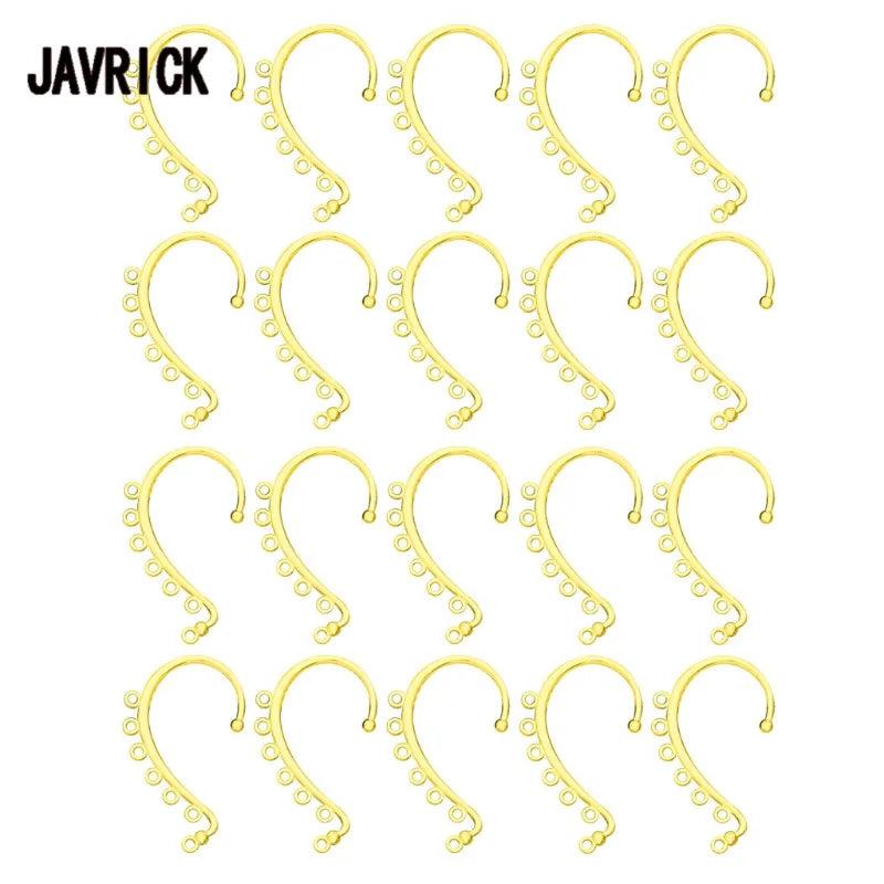 20Pcs Tassel Chain Wrap Ear Cuff DIY Dangle Earrings Non-Piercing Jewelry