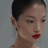 20Pcs Tassel Chain Wrap Ear Cuff DIY Dangle Earrings Non-Piercing Jewelry