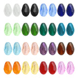 Crystal Drop Pendant Earing Glass Beads Jewelry Supplies