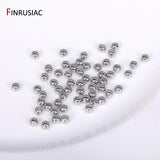 200PCS 14k/18k Plated Crimp Beads Brass 2mm/2.5mm/3mm Stopper End Beads