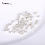 200PCS 14k/18k Plated Crimp Beads Brass 2mm/2.5mm/3mm Stopper End Beads