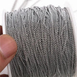 5 Meters/Lot Stainless Steel Necklace Chains for DIY Jewelry Making