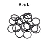 50-200pcs Open Jump Rings Rose Loops Split Rings DIY Jewelry Making Findings