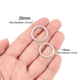 50-200pcs Open Jump Rings Rose Loops Split Rings DIY Jewelry Making Findings