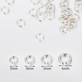 925 Sterling Silver Jump Rings 3-6mm DIY Jewelry Making Findings