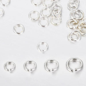 925 Sterling Silver Jump Rings 3-6mm DIY Jewelry Making Findings