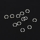 925 Sterling Silver Jump Rings 3-6mm DIY Jewelry Making Findings