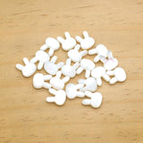 5pcs Natural Sea Shell Beads Rabbit Head Shape Charms for Jewelry Making