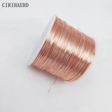 Rose/Silver Plated Copper Wire DIY Jewelry Craft Supplies