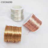 Rose/Silver Plated Copper Wire DIY Jewelry Craft Supplies